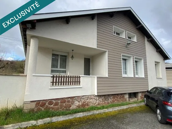 AUBIN: Maison 104 m² hab. avec garage & 310 m² de terrain