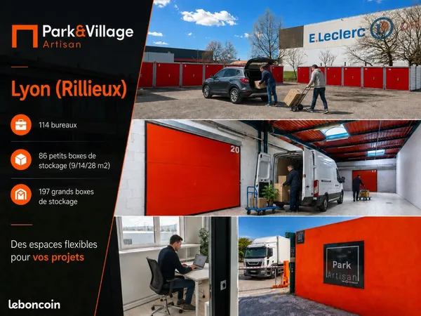 Box / Box de stockage et d'activité à louer / Dépot d'activité et stockage à louer / Box en location