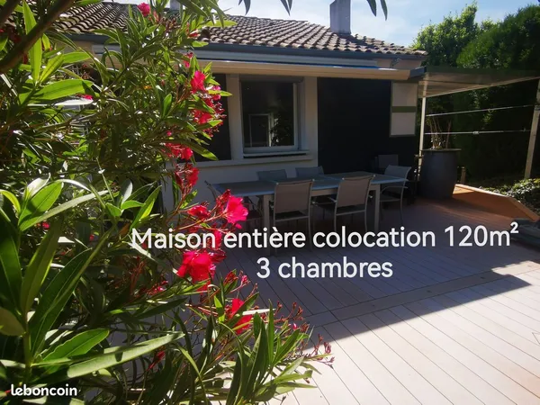 Maison colocation saint benoit