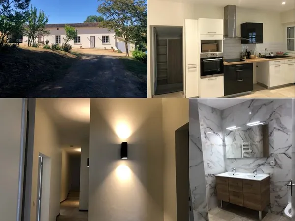 COUP DE CŒUR À LA CAMPAGNE MAISON RÉNOVÉE AVEC GOÛT ENVIRON 120 m2 T6