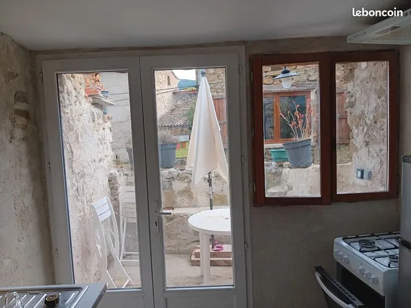 Petite maison meublé de 35m², avec terrasse 6m²