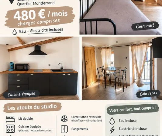Studio à louer