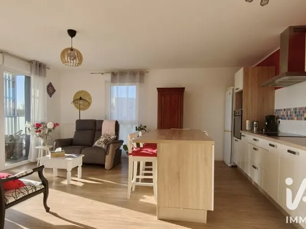 Appartement 3 pièces 63 m²