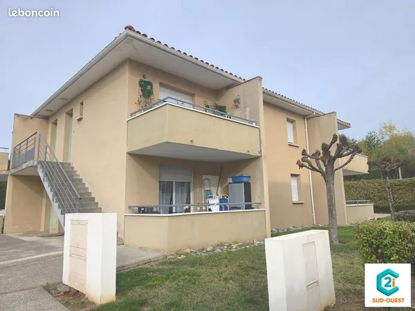 Appartement 2 pièces 36 m²