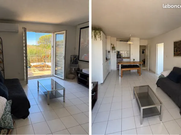 T3 meublé avec balcon, parking privatif et climatisation - Castelnau-le-Lez location 6~8 mois