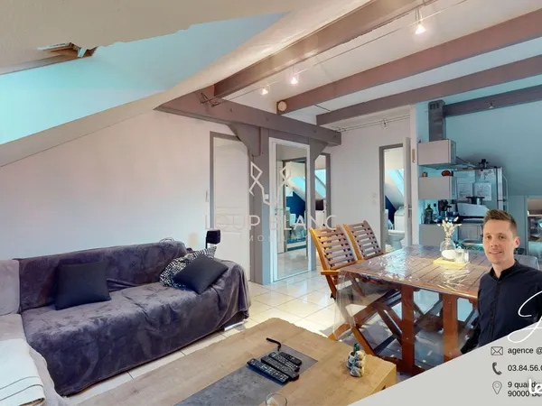 Appartement 3 pièces 47 m²
