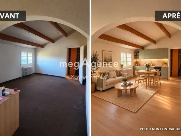 Appartement 3 pièces 56 m²