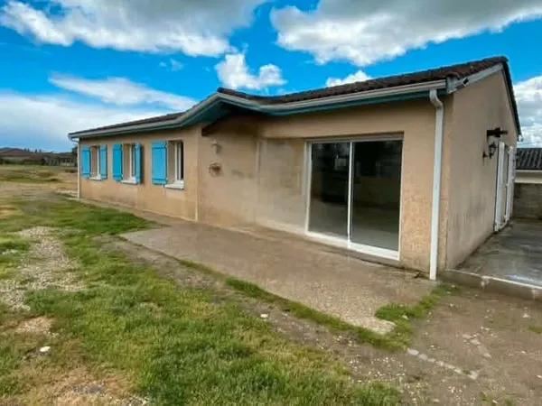 Maison 110m2 à louer avec jardin