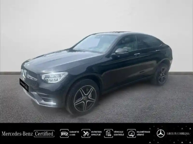 Mercedes Glc coupé 300 de 194+122ch amg line 4matic 9g-tronic