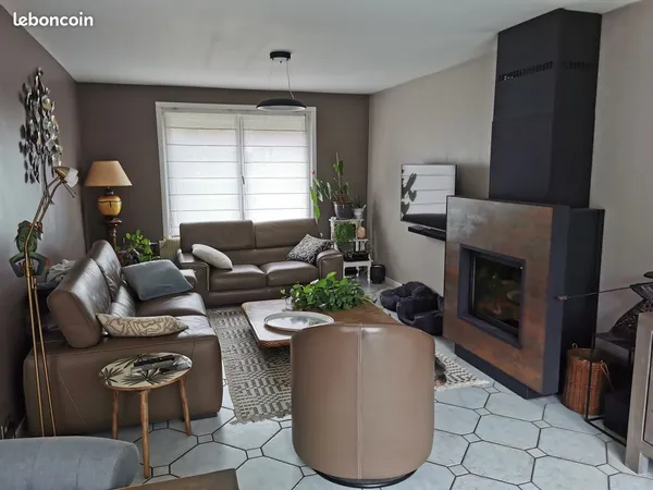 Lambersart - maison - 112 m² - 4 chambres - grande cuisine - jardin clos 300 m² - garage - combles a