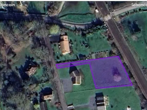Terrain 1430 m² Moncé-en-Belin