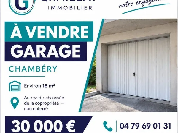 Garage/box 18 m² Chambery