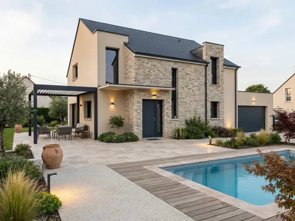 Maison 105m² à Chanceaux-sur-Choisille (37390) 3ch - terrain 309m² - 264 000 €