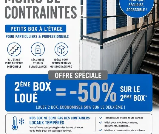 Location box de stockage et garde meubles