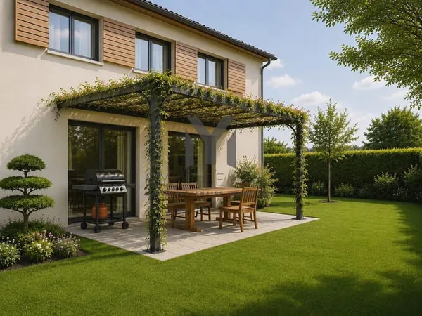 Jolie Maison Sud- Est avec jardin et piscine.