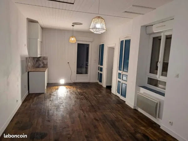 Appartement T3 50m² avec jardin