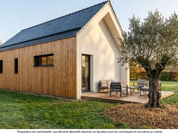 Maison neuve 2 pièces 44 m²