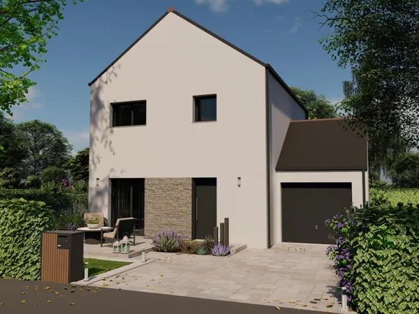 Terrain + maison 92 m²