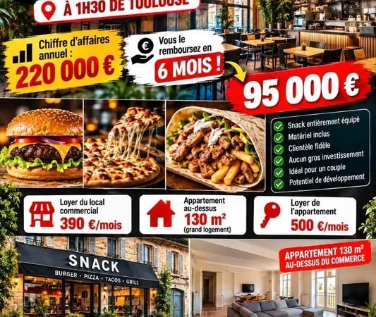 Vente fond de