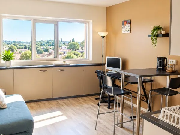 Studio 22 m² + parking - 3e étage avec ascenseur - Gradignan