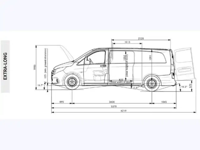Mercedes Vito 116 cdi fourgon xl l3 163ch bv — photo 15