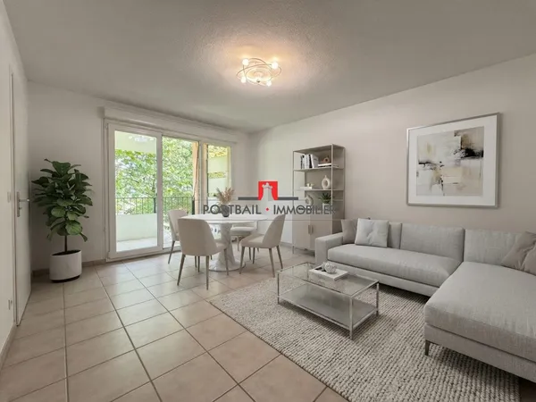 Investissement locatif - Appartement T2 avec balcon, parking e