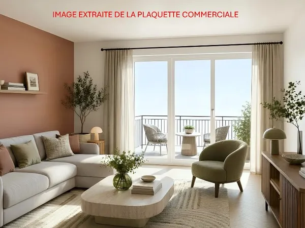Appartement 2 pièces 42 m²