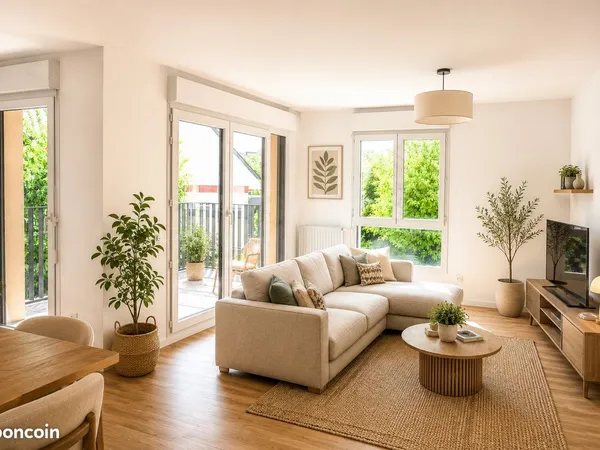 Appartement 3 pièces + terrasse + parking à Châteaubourg