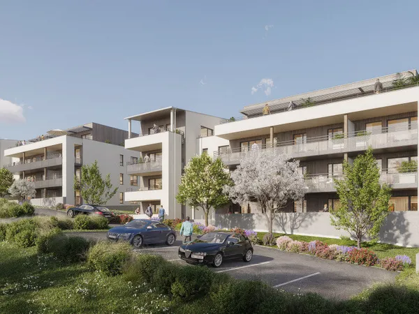 Appartement T4 (3 ch) de 94,45 m2 neuf à Rédange 22,81 m2