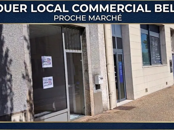 Local commercial professionnel, bellac proche marché