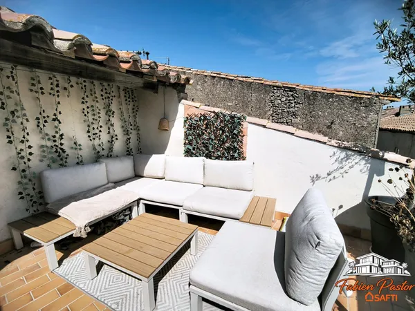 Maison de village 84 m², 4 pièces + toit terrasse