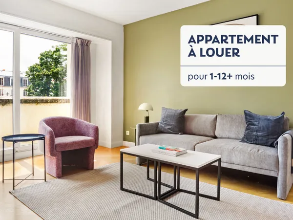 Très beau 2 pièces avec balcon - résidence Passy Plaza