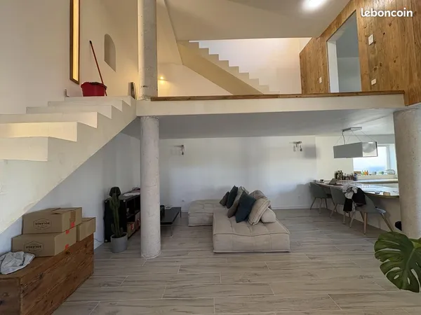 Vente maison de ville de 180 m² 6 pieces et remise de 120m² - terrain de 416 m² - 34230 campagnan