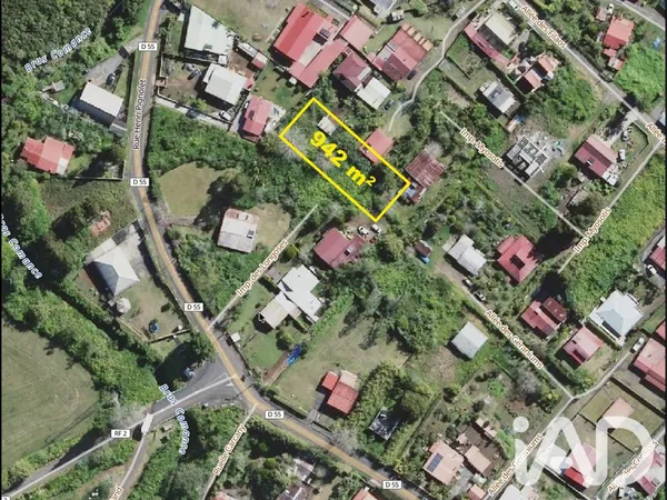 Terrain 942 m² La Plaine-des-Palmistes