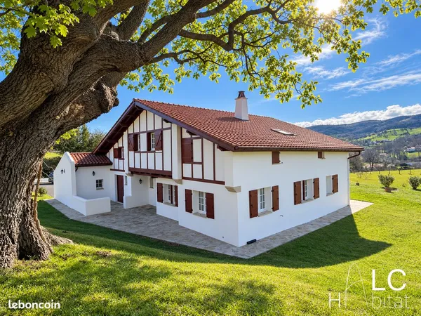 Exclusivité - à seulement 10 minutes du centre de saint-jean-de-luz, des plages d'hendaye et de l'es