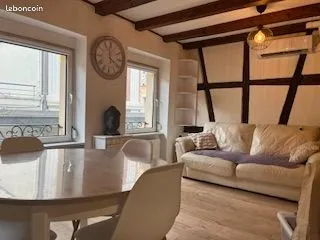 F3 duplex 65m2 climatisé rue paille