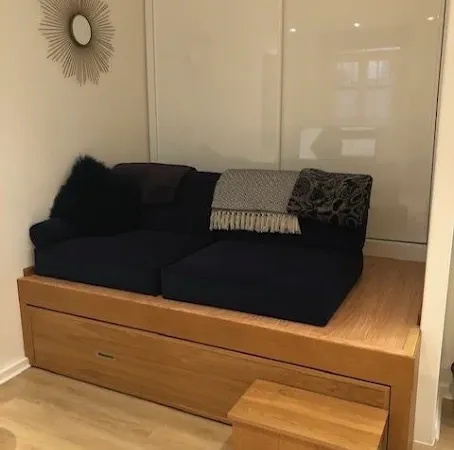 Studio 1 pièce 18 m²