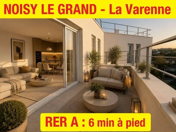 Appartement 3 pièces 64 m²