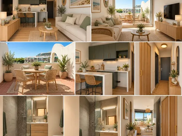 PORT-CAMARGUE - PLAGE SUD | Studio entièrement rénové avec terrasse, piscine et cave