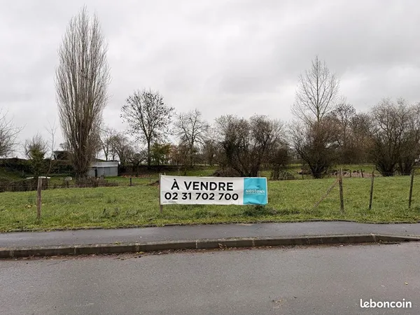 Terrain 750 m² SAINTE HONORINE DU FAY