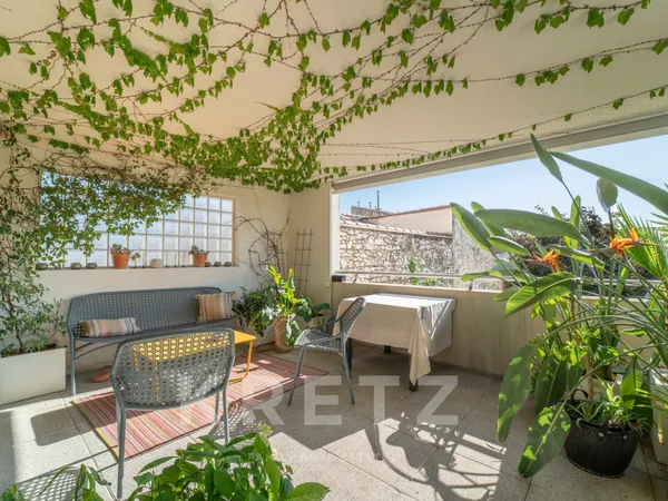 Appartement avec terrasses