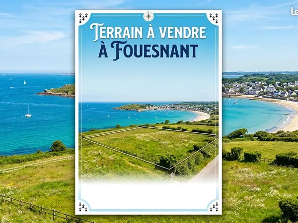 Terrain 345 m² Fouesnant