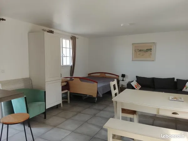 Location meublée avec jardin privatif - possible PMR