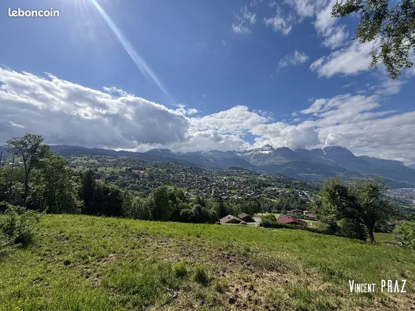 Terrain 1000 m² Combloux