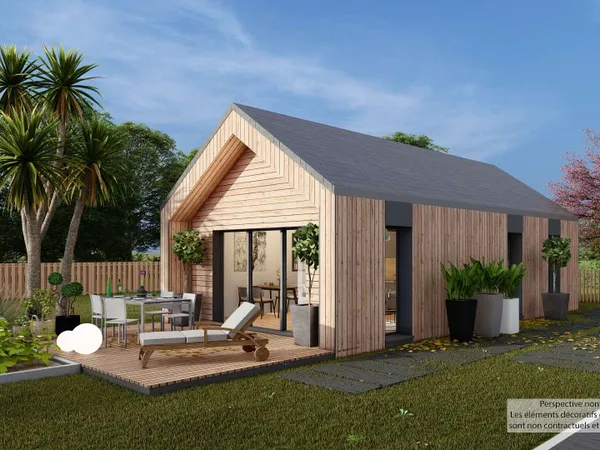 Maison 2 pièces 47 m²