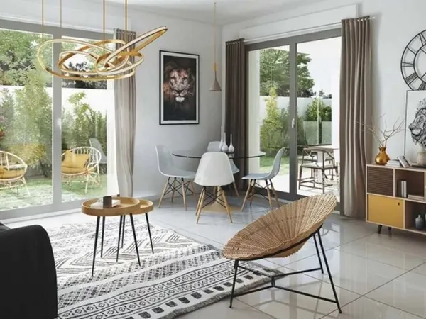 3 PIÈCES de 72.5m² + BALCON