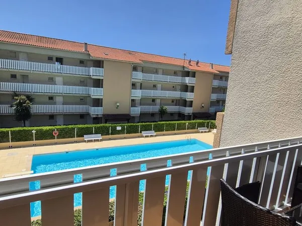 Les Sablettes - 400 m plage - 2 pièces avec loggia 7 m² - Piscine - Parking