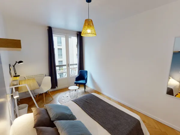 Loue chambre en colocation dans appartement