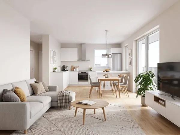 Appartement 3 pièces 61 m²