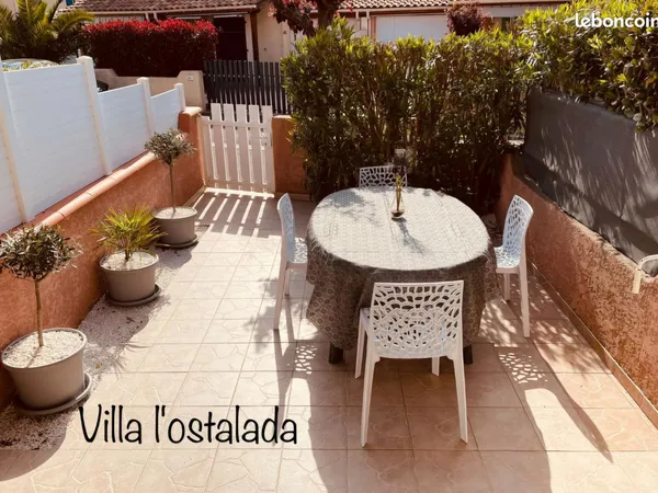 Villa de plage d'octobre a avril